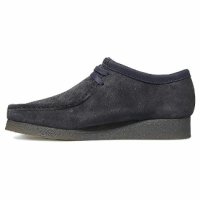 클락스오리지날 클락스 왈라비 Clarks Originals Men s Wallabee Suede Ink Shoes 43 EU Ink 130618