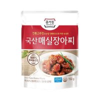 종가 집밥 종가 국산 매실장아찌 150g 자취 혼밥 반찬 별미 김장 김치 식자재