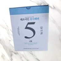 해초미인 슬림 천사채면 4입 비빔소스 면 150g 소스 50g 각 4팩 1box