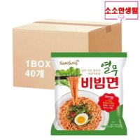 소소한생활 삼양 열무비빔면 라면 130g 40개