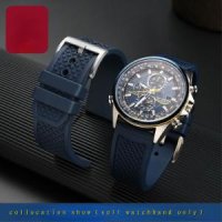 Citizen Angel 세대 시계 밴드 불소 고무 스트랩 Cartier Calibo 액세서리 AT8020 1