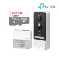 티피링크 Tapo 64GB SD카드 무선 도어벨 현관문 CCTV 홈캠 세트 D230S1