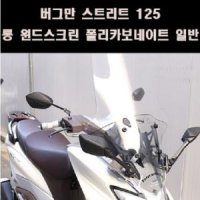 버그만125 롱 윈드스크린 폴리카보네이트 일반 P8100