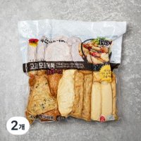 부산미도어묵 진공 고급 모듬어묵 13종 더블팩 1kg 2개 one option