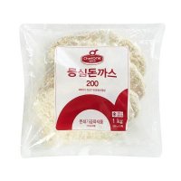 청정원 야식 쉐프원 등심돈까스200 1kg 200gx5개 별미 술안주 혼술 자취 캠핑 간식 도시락 체중조절