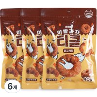 마이베프 고양이 이빨과자 티클 40g  닭고기맛  6개