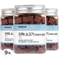 페페로니 애견용 져키 180g  소고기  9개