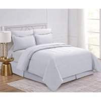 Cathay Home Basic Bedding Home Essential 울트라 소프트 경량 6피스 주름 방지 극세사 침대 가방 세트