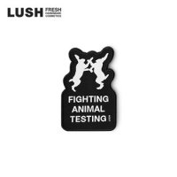 LUSH 스마트 샘플 선물 9 3 더 파이팅 애니멀 테스팅 아이온-온 패치 - 악세서리