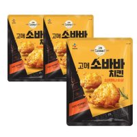 CJ 고메 소바바치킨 소이허니 순살 375G 3개