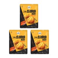 CJ제일제당 고메 소바바 치킨 소이허니 순살 375g 3개