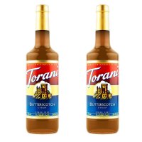 Torani Butterscotch Syrup 토라니 버터스카치 시럽 25 4oz 2팩