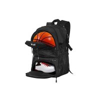 Basketball Backpack Large Sports Bag with Separate Ball holder Shoes