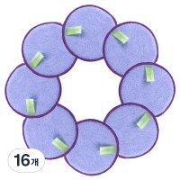 캐치맙 멀티클리너 다목적 원형 수세미 퍼플  1개입  16개
