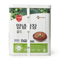 CJ프레시웨이 이츠웰 양념쌈장골드 14kg 이츠웰-대용량 고깃집 식당용 리필형 업소용 고기양념