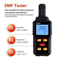 EMF 계량기 전자기장 방사선 검출기 가정용 테스터 고스트 헌팅 장비 3 in 1