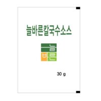 시골 할매 칼국수 소스30G 50팩 250개 30g