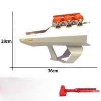 스노우건 눈싸움총 스노우볼 발사기 겨울 장난감