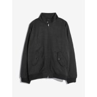 [벌스데이수트] Eco Suede Harrington Jacket - Black 검정색 QX3939BS15 BDHAOUJK127