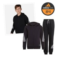 아디다스 ADIDAS 키즈세트 주니어 퓨처아이콘 후드조거팬츠 스웨트셋업상하세트 514886