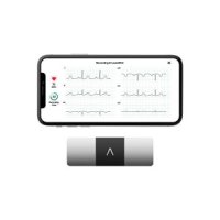 AliveCor KardiaMobile 6리드 EKG 모니터 심장의 6가지 보기 AFIB 불규칙한 부정맥 감지 30초 이내