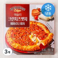 애슐리 크런치즈엣지 페퍼로니피자 냉동 373g 3개 one option