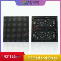 P3 SMD LED 모듈 64x64 매트릭스 SMD2121  상단 빨간색 하단 녹색 LED 실내 스크린 디스플레이