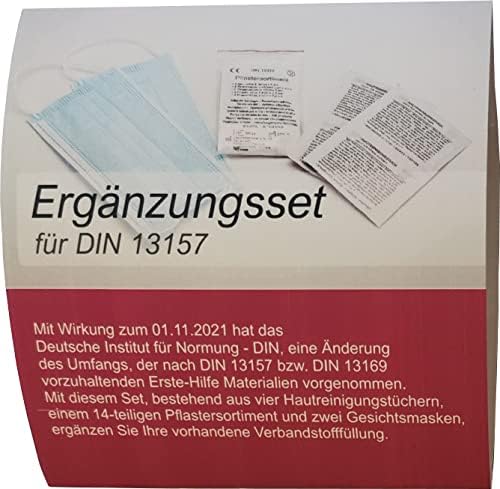 보충 세트 - 구급 상자 회사를 위해 DIN <b>13157</b>을 새로운 DIN <b>13157</b>로 확장