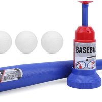 RITOEASYSPORTS T-BALL SET ABS SEMI AUTOMATIC BASEBALL LAUNCHER TOY FOR CHILDREN KIDS BASEBALL TEE GA