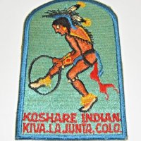 코셰어 인디언 KIVA LA JUNTA 콜로라도 보이스카우트 배지 BSA24