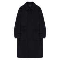 Balmacaan Coat Navy,아트이프액츠, Art if acts 아트이프액츠 코트 아프이프액츠 롱코트