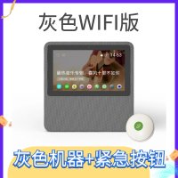 원격 영상통화 노인 로봇 와이파이 노약자 모니터링 AI 스마트  단일사이즈  그레이 WIFI 표준