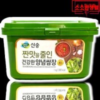 소소한생활 세계나라 저염 쌈장 1000g 양념 콩 된장 상