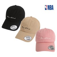 NBA 공용 슬로건 자수 소프트 볼캡 N235AP264P