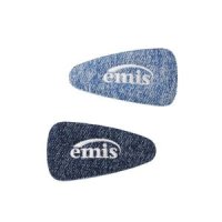 EMIS LOGO DENIM WIDE HAIRPIN