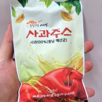 예산 사과즙 50포 100포 (110ml) 100%과즙