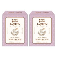 건강한 순수한면 탐폰 레귤러, 16P, 2개