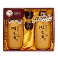 계룡백일주 계룡 백일주 명품 선물세트 40도 700ml x 2개입