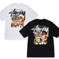 스투시 키튼 티셔츠 Stussy Kittens T-Shirt