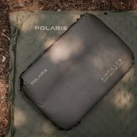 POLARIS 폴라리스 캠핑용 자충 베개 백패킹 여행용베개 콤피 카키