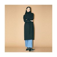 MIXXO 하이넥 싱글버튼 롱 트렌치 코트 MIWJTD303B