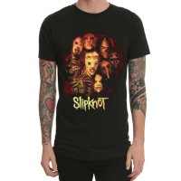 반팔티 슬립낫 Slipknot 좀비마스크 헤비메탈 뉴메탈 얼터너티브 스카 프린팅 아티스트