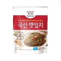 종가 집밥 종가 국산 깻잎지 200g 자취 혼밥 반찬 별미 김장 김치 식자재