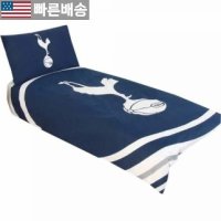 Tottenham Hotspur Fc Pulse 양면 싱글 이불 퀼트 커버 베개 602006