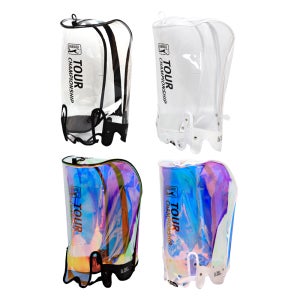 PGA투어 로고 프린트 골프백 후드커버 / 투명, 홀로그램