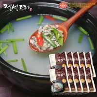 [정성드리] 경남 하동 재첩국 500g x 10팩