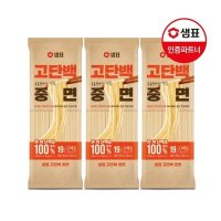 샘표 고단백 중면 400g x3개