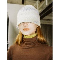 MARITHE FRANCOIS GIRBAUD 패턴 BEANIE