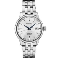 세이코 SEIKO Presage Men 39 s Watch Silver-Tone 40 Stainless Steel SRPB77