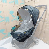 Cybex Eezy S S 2 트위스트 Mios Priam Pushchair 모기장 지지 막대 양방향 지퍼 자수 액세서리